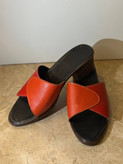 صندل چرم طبیعی زنانه