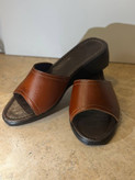 صندل زنانه چرم طبیعی